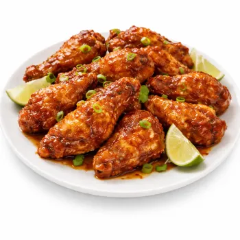 Honey Glazed Chicken Wings [6 Pieces]