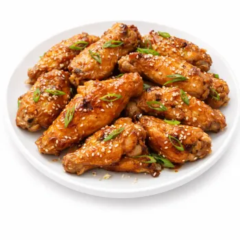 Honey Glazed Chicken Wings (4 Pcs)