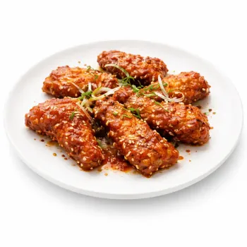 Korean Spicy Chicken Wings (6 Pcs)