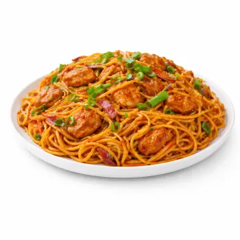 Schezwan Chicken Noodles